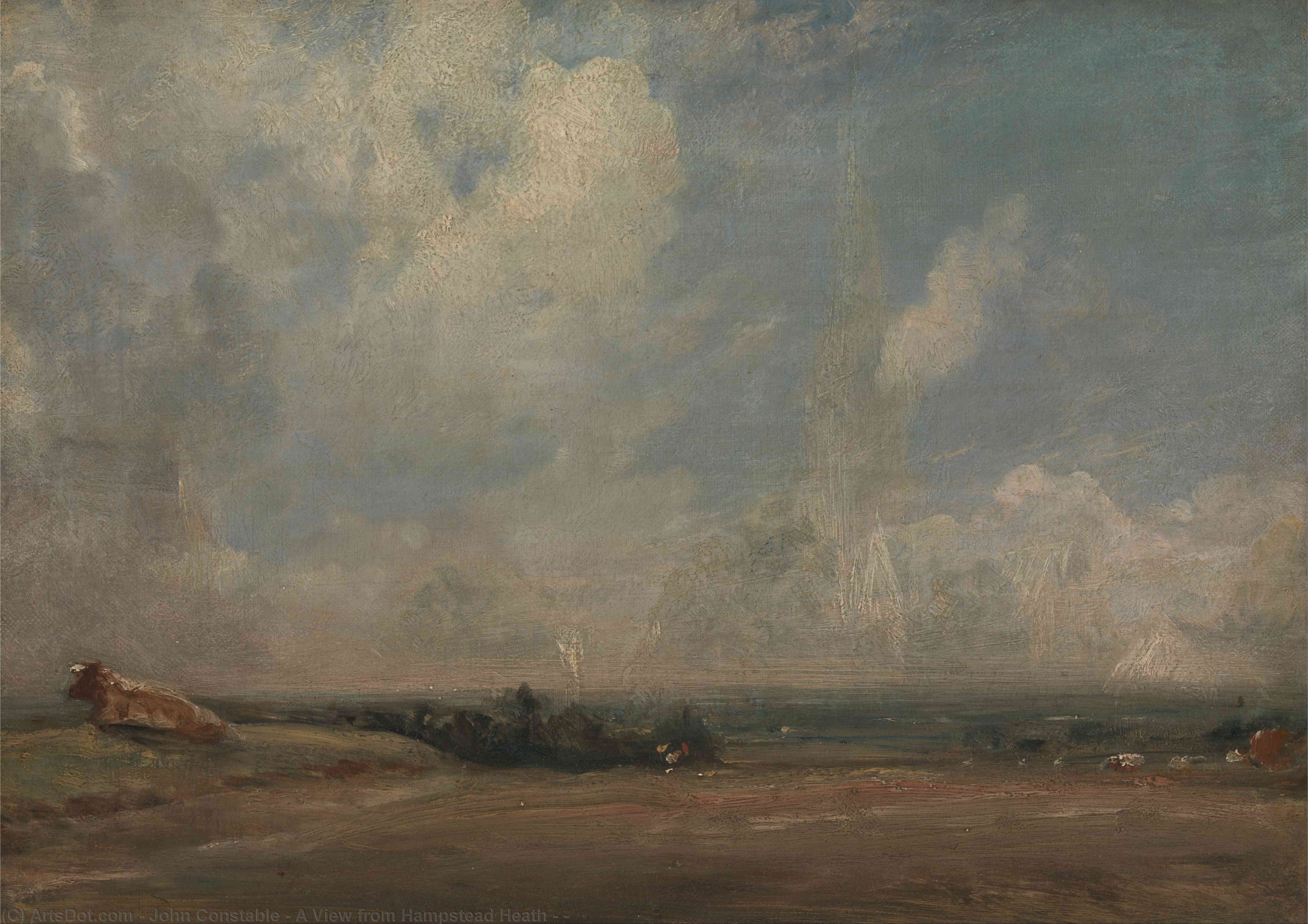 John Constable - Pogled s Hampstead Heath-a ( )