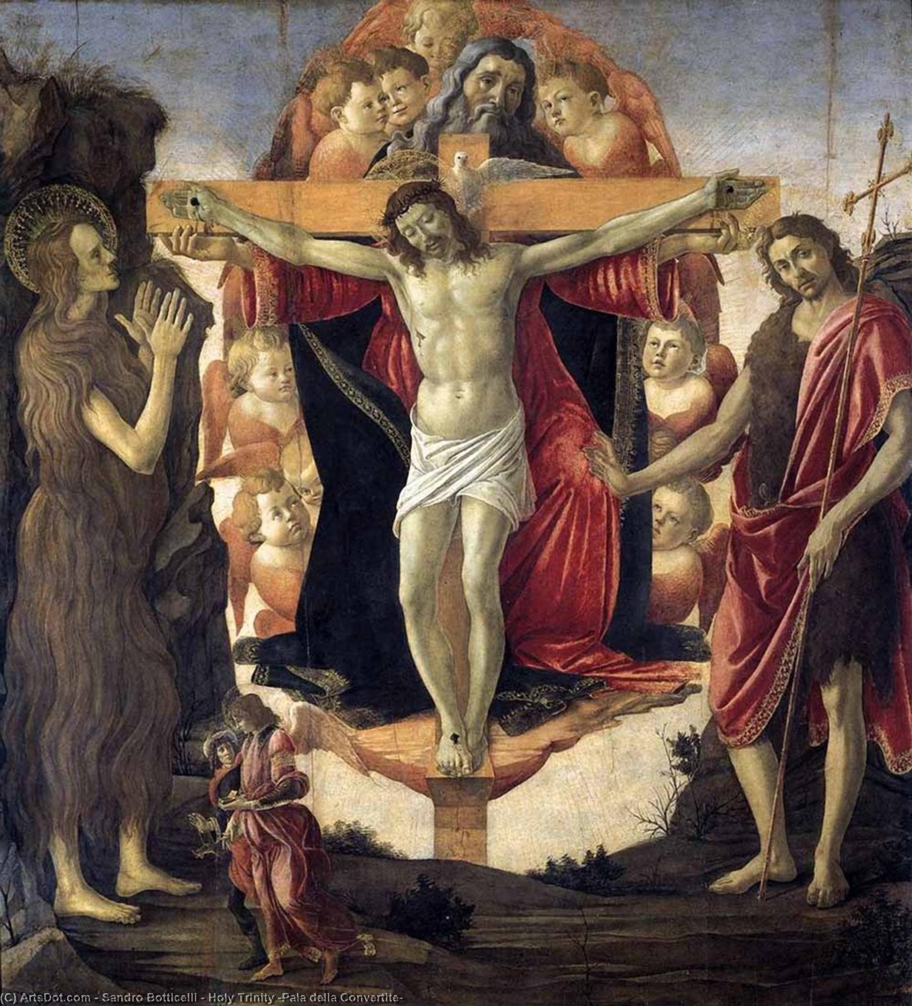 Holy Trinity (pala Della Convertite) — Botticelli