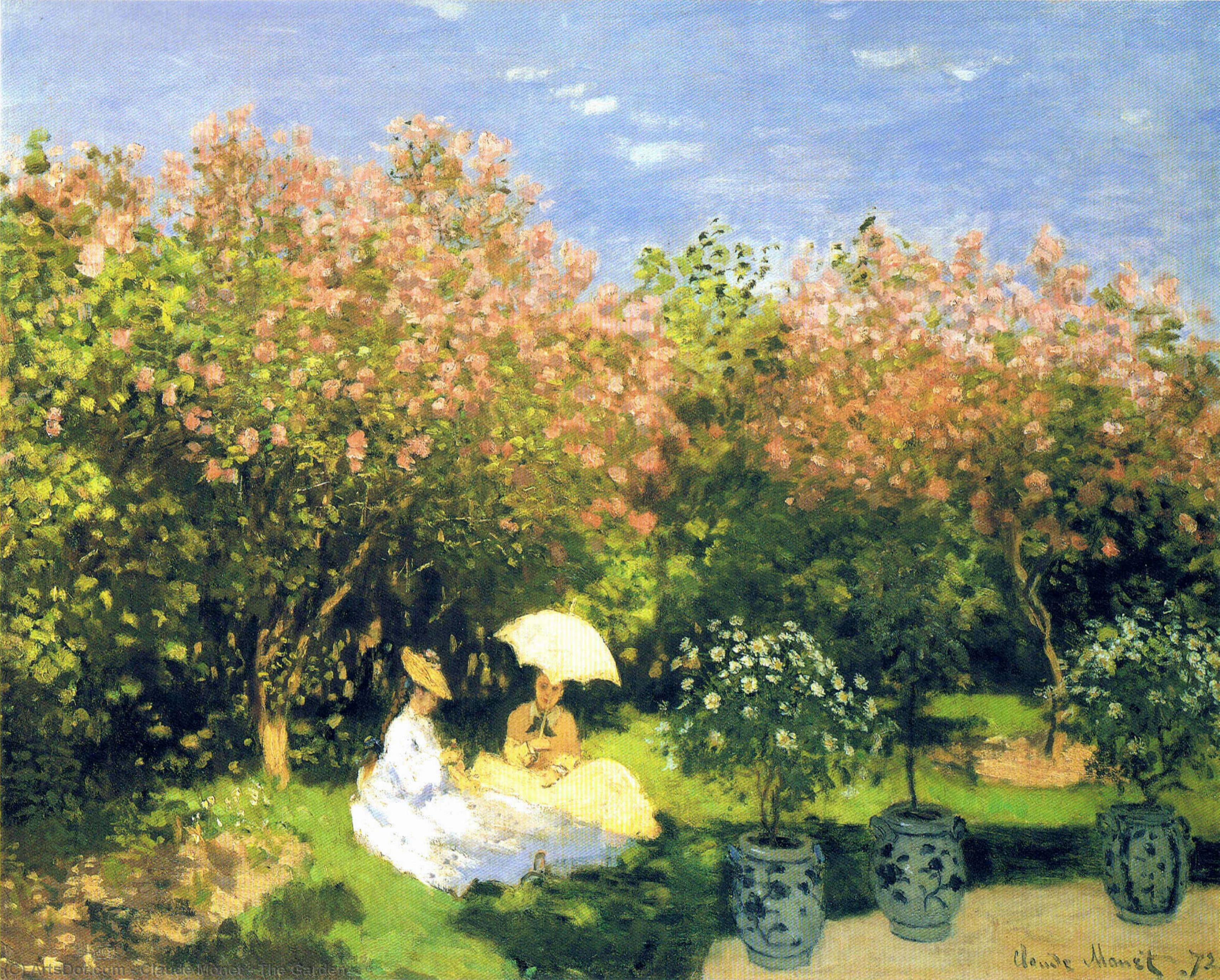 Vrt — Claude Monet