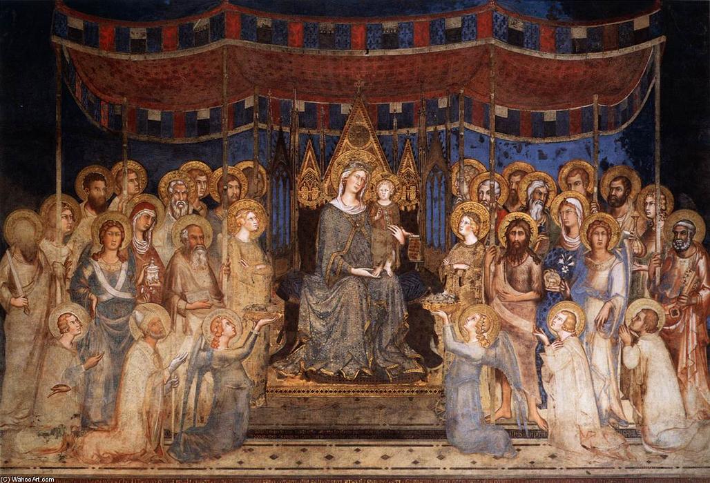 Maestà (madonna Con Angeli E Santi) — Simone Martini