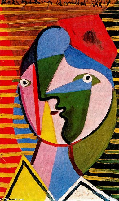 Pablo Picasso - Kvinde mod højre