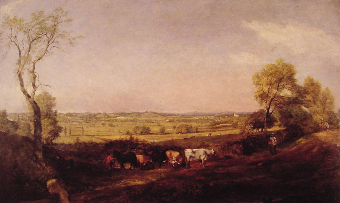 Dedham Vale: Morning — Джон Констебл