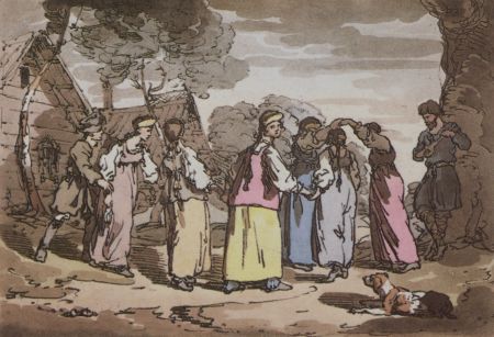 John Augustus Atkinson - Village Entertainment