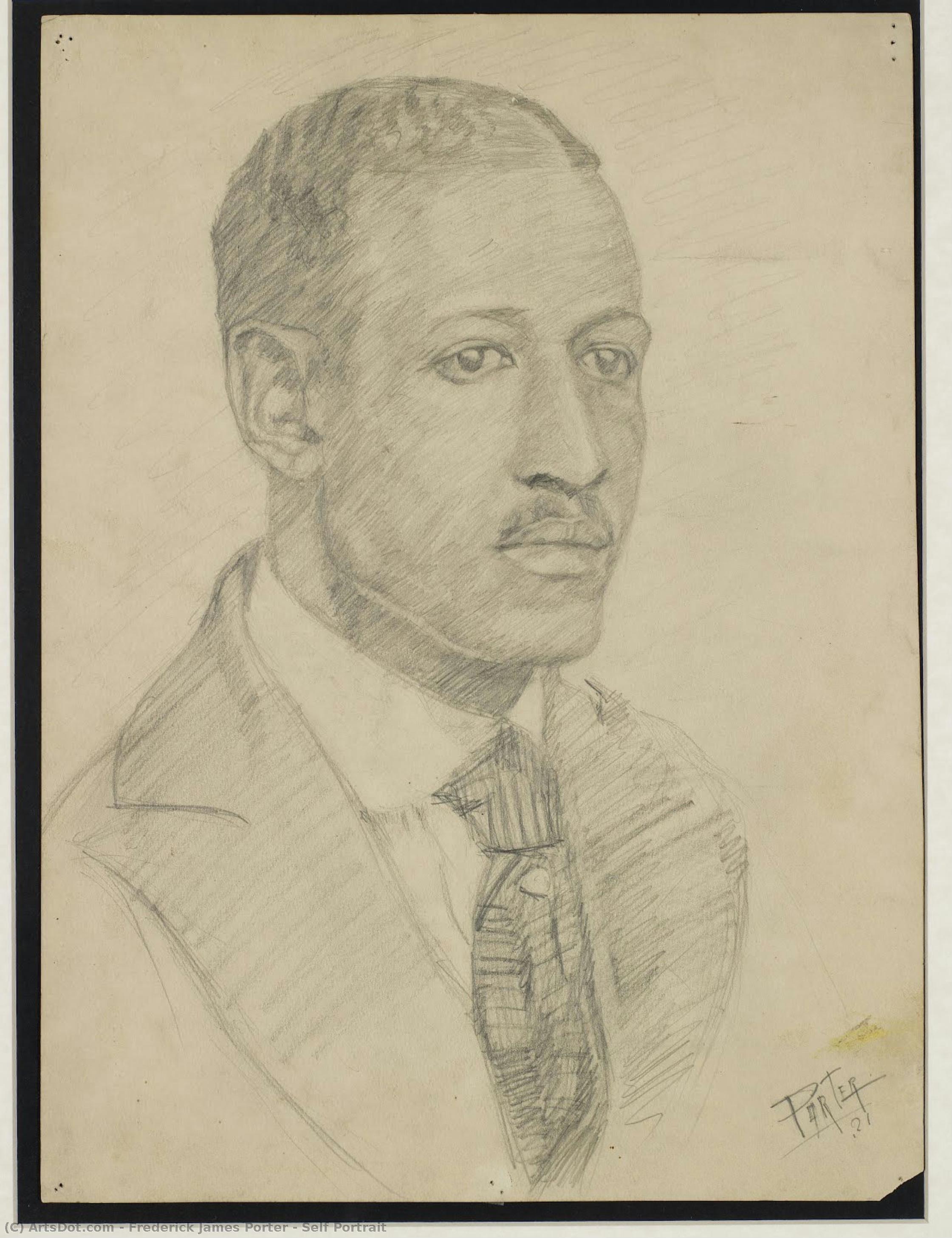 Self Portrait — Frederick James Porter