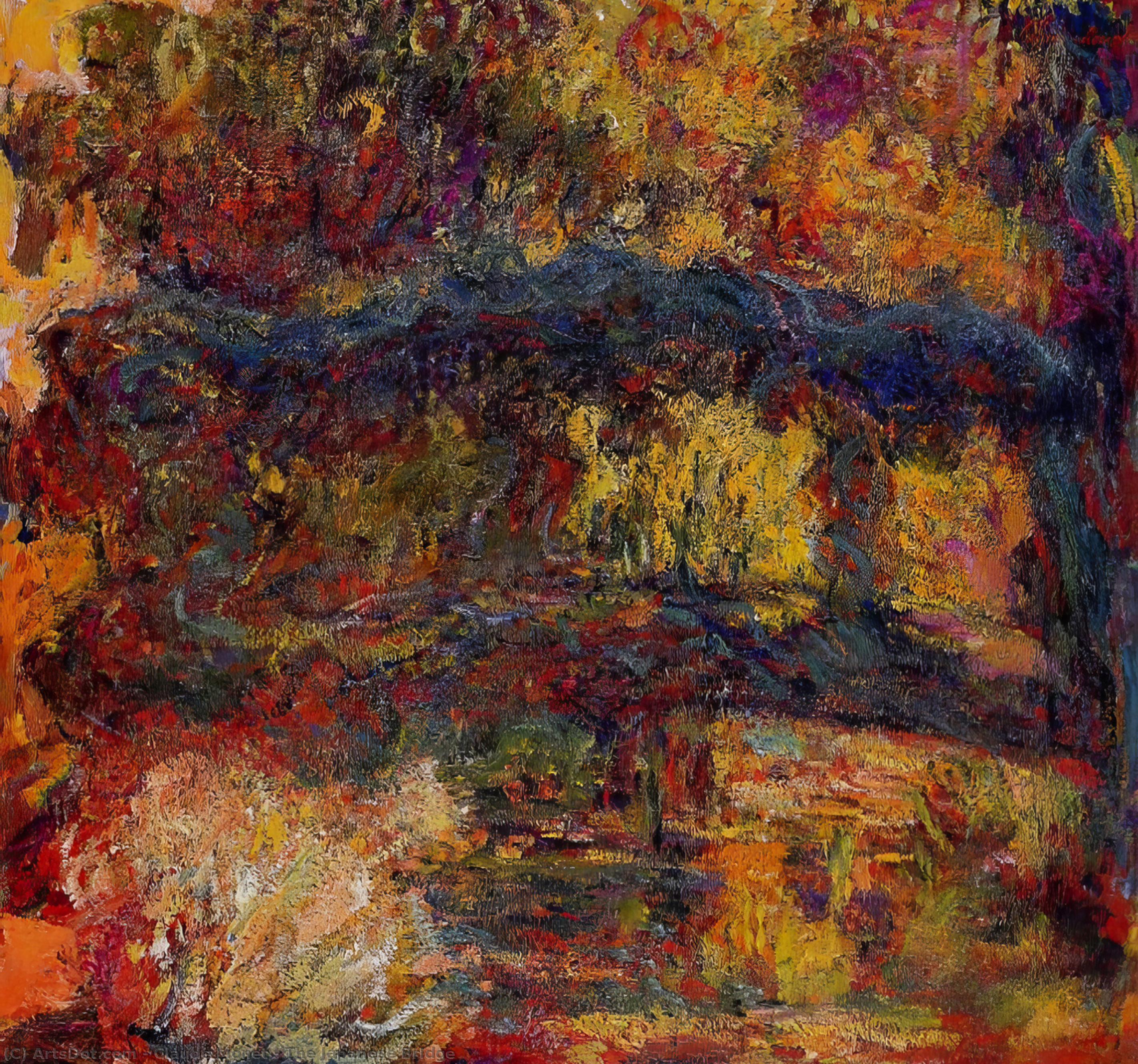 Mostecký Most Japonský — Claude Monet