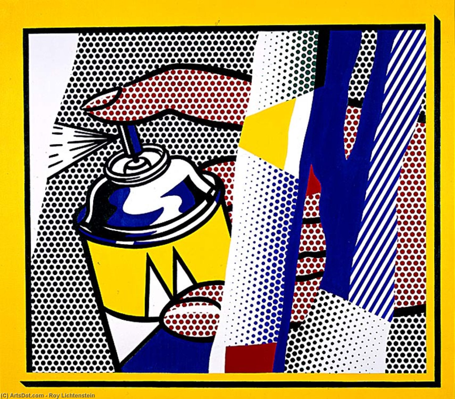 Reflections Spray Ii — Roy Lichtenstein