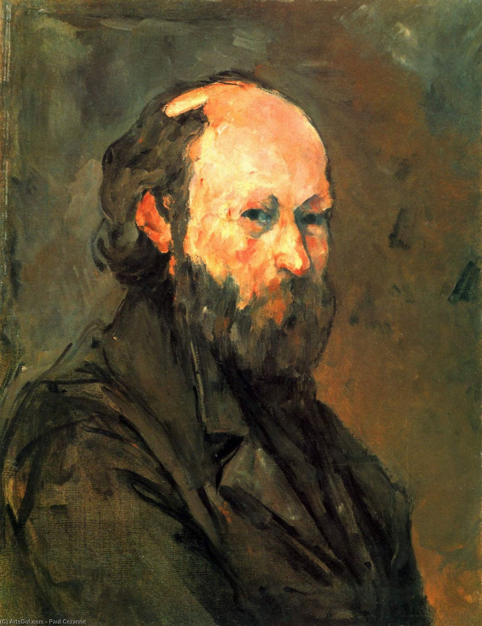 Autoportrait — Paul Cézanne