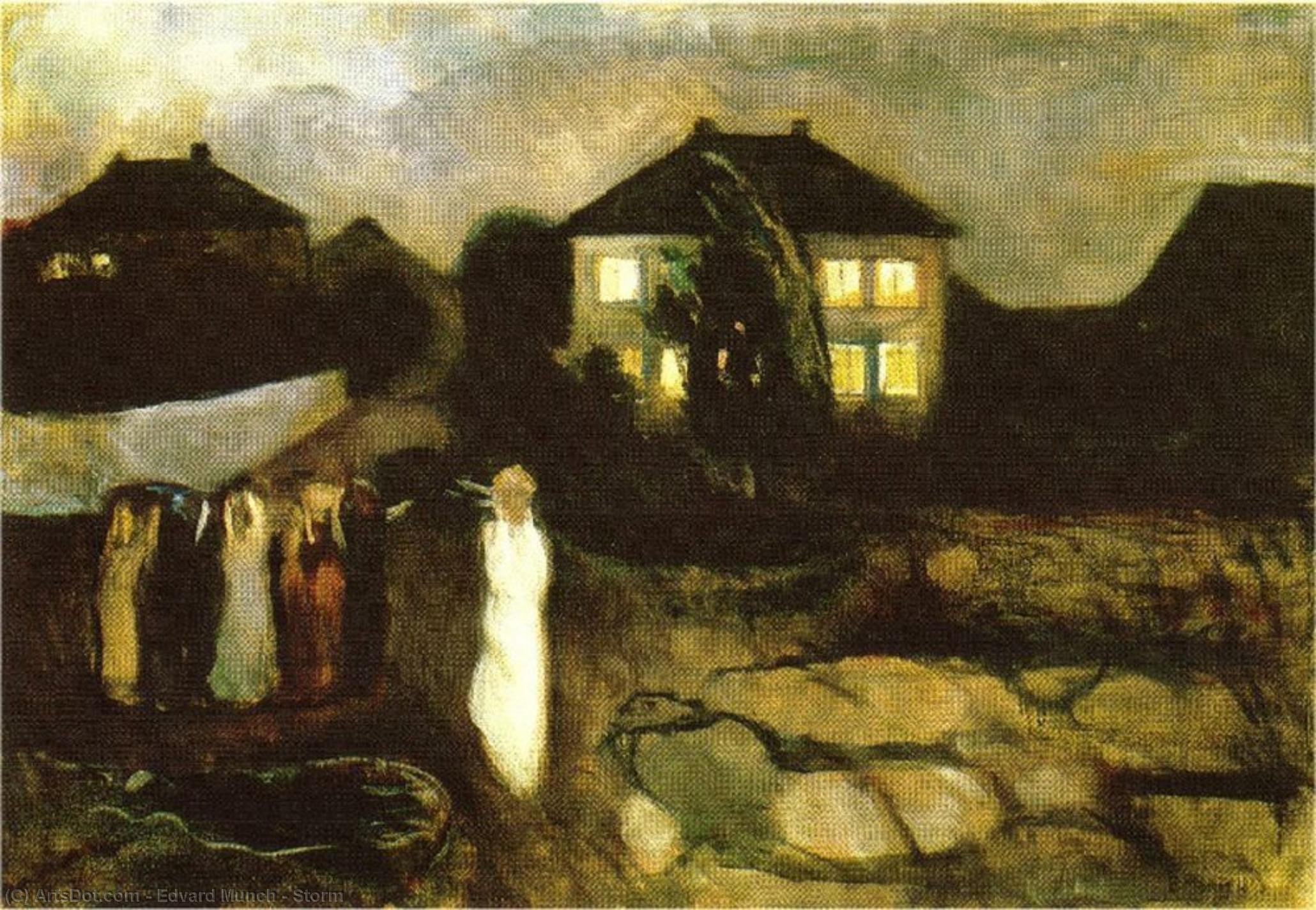 Edvard Munch - Sturm