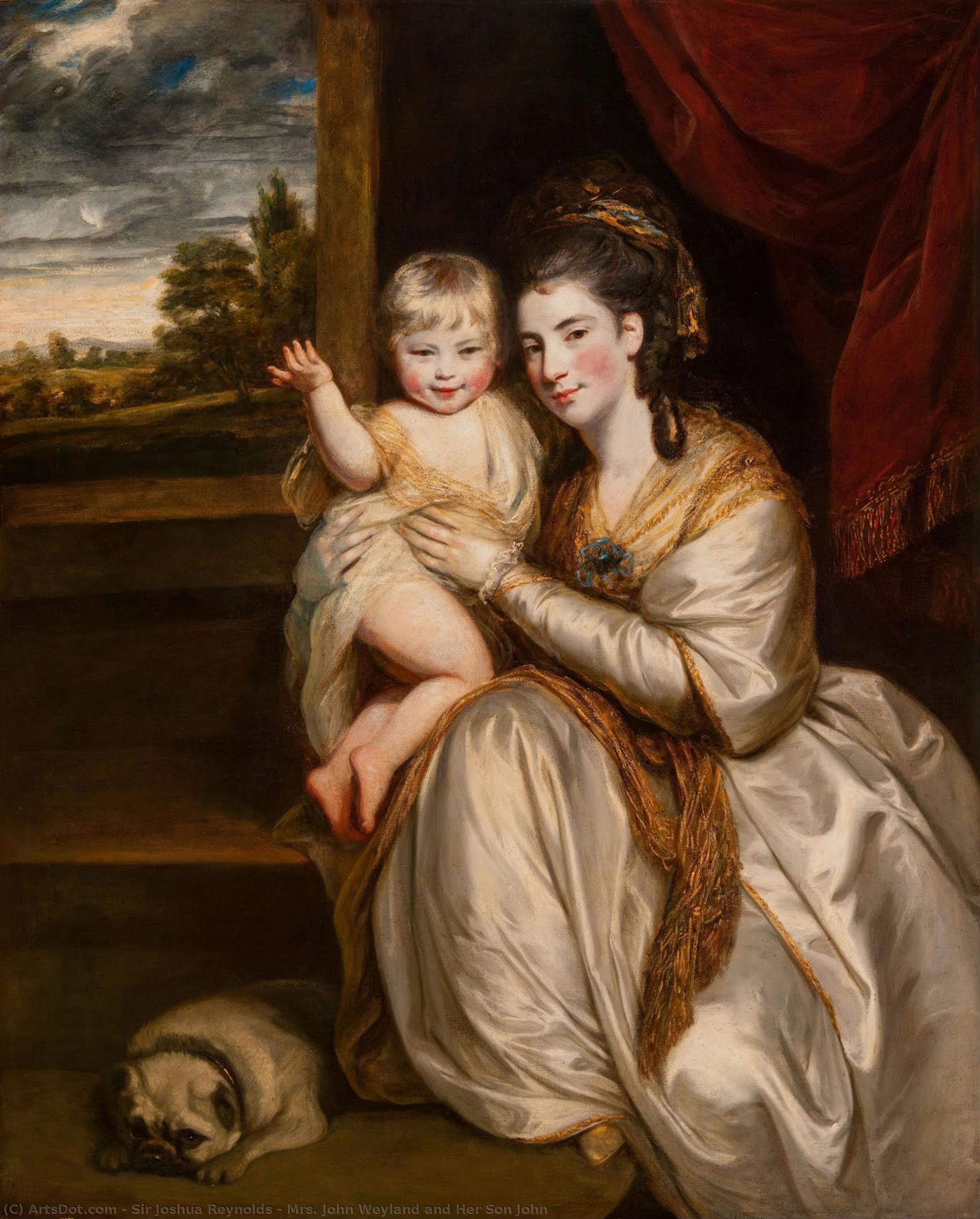 Pani John Weyland I Jej Syn John — Sojuszy Joshua Reynolds