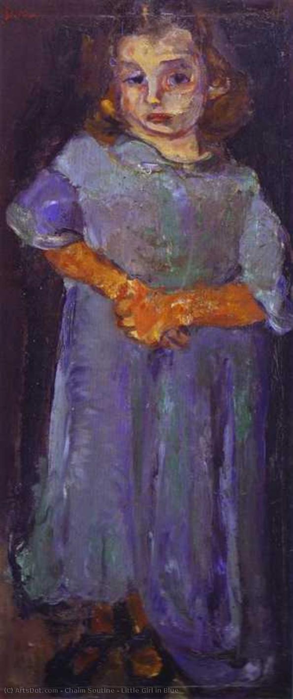 Little Girl In Blue — Chaim Soutine