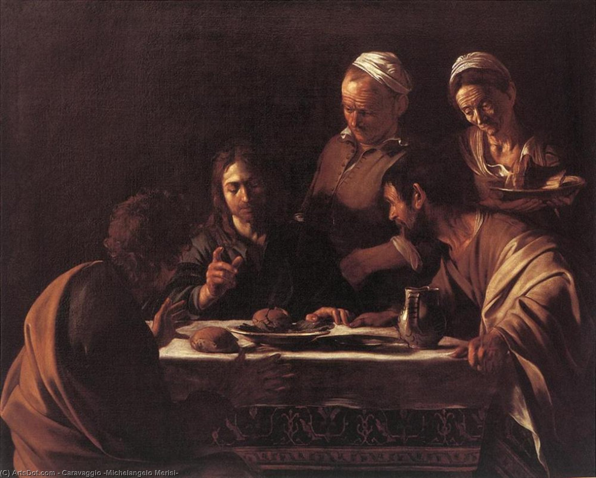 Supper At Emmaus — Caravaggio