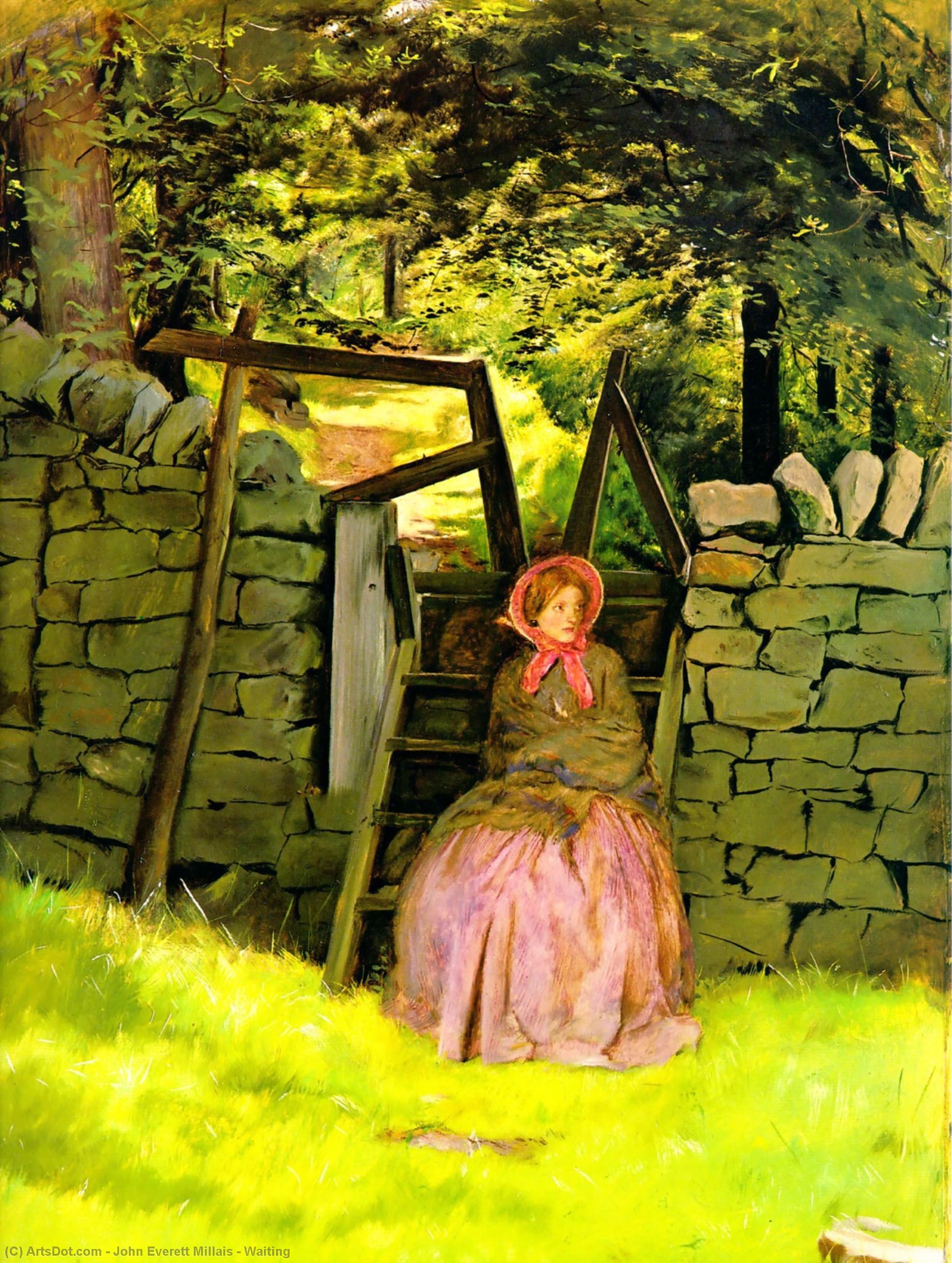 Waiting — Sir John Everett Millais