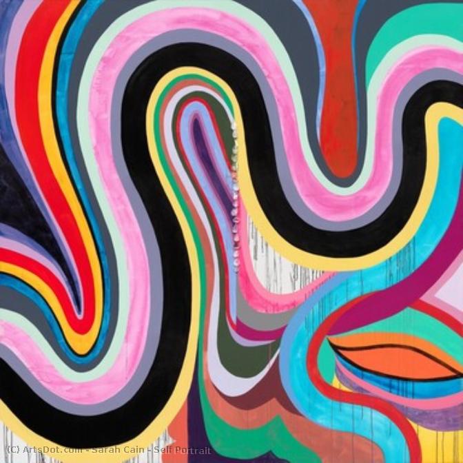 Sarah Cain - Self Portrait