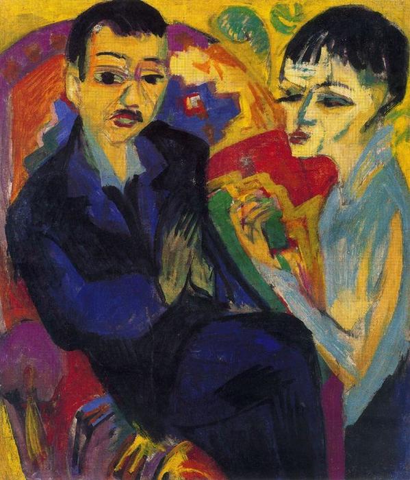 Couple — Ernst Ludwig Kirchner