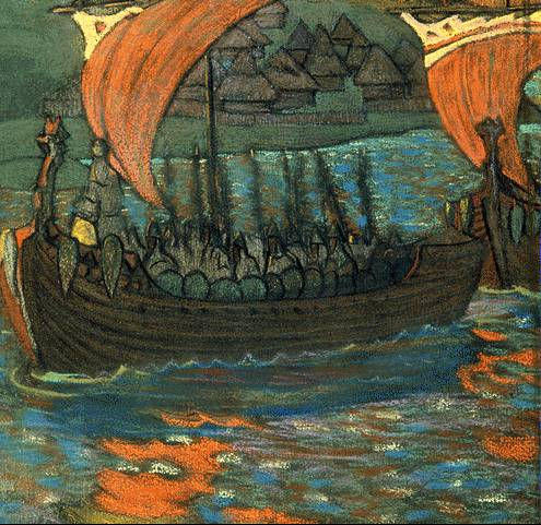 Boats — Nikolai Roerich