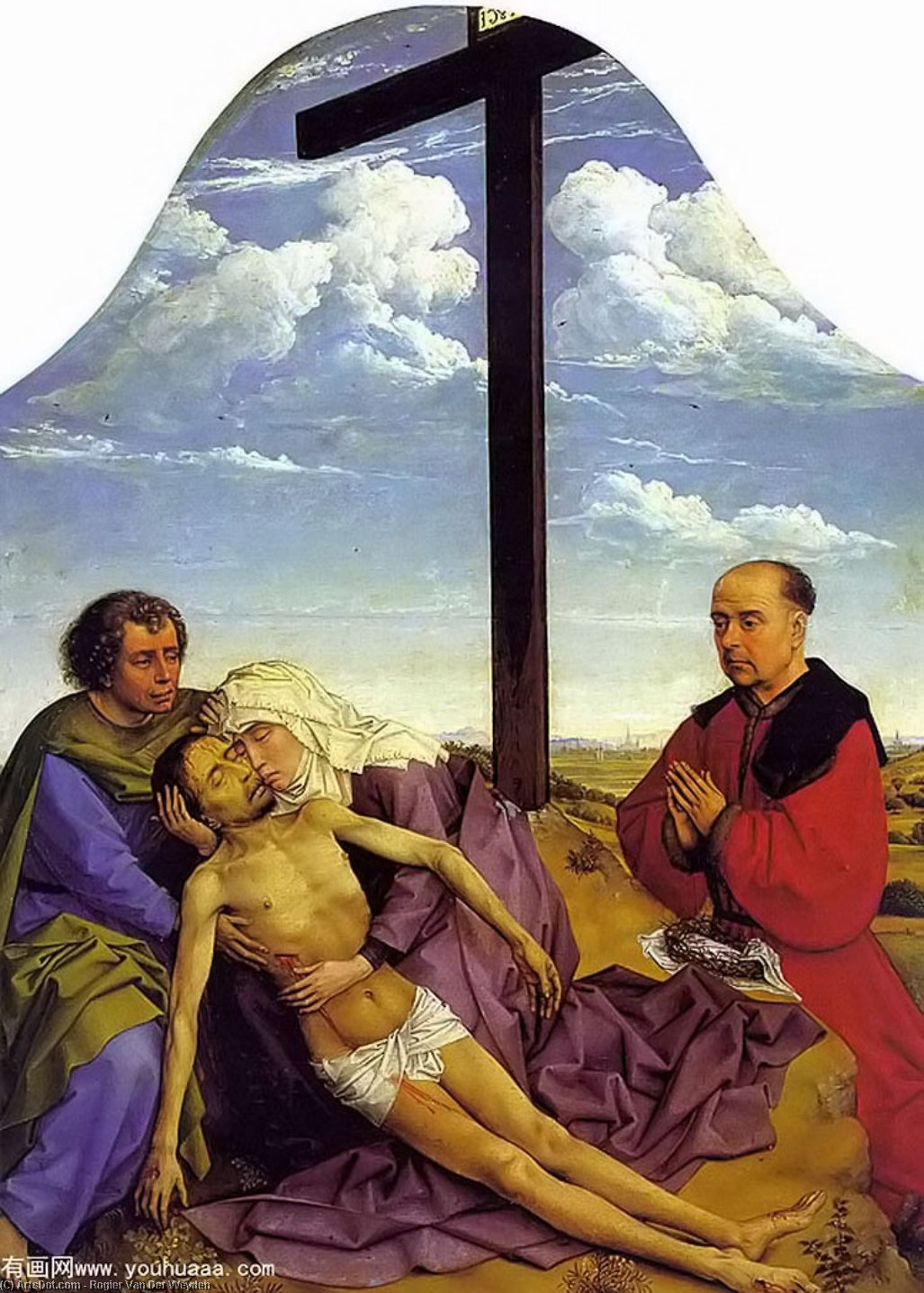 Pietà — Rogier Van Der Weyden