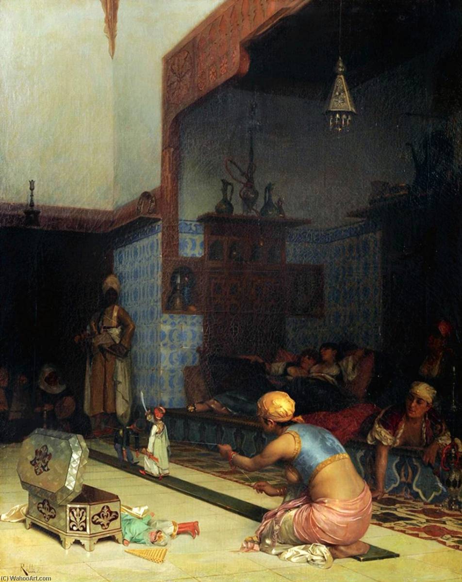 theodoros ralli - Marionettes in the Harem