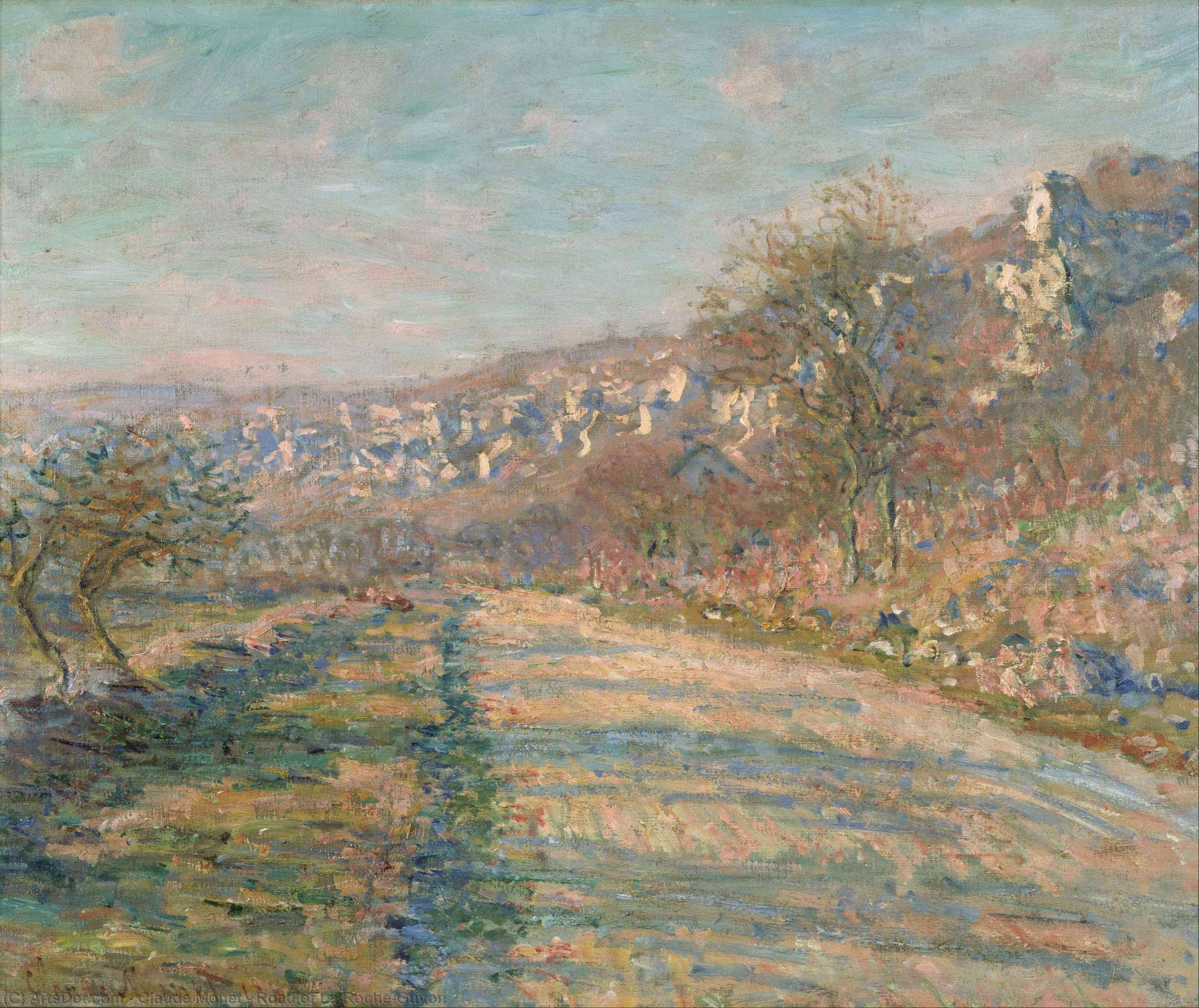 Droga Do La Roche-guyon — Claude Monet