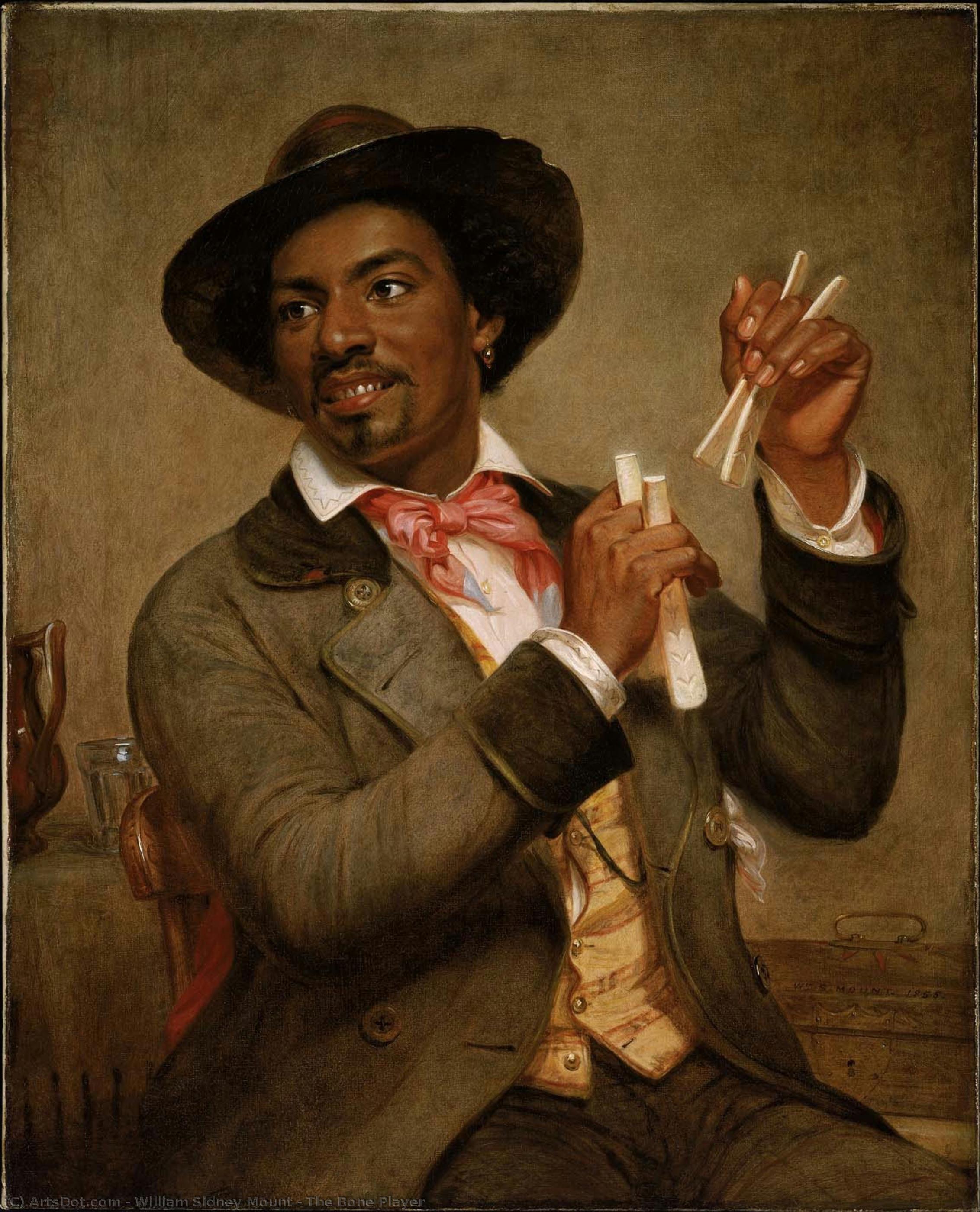 William Sidney Mount - The Bone Player