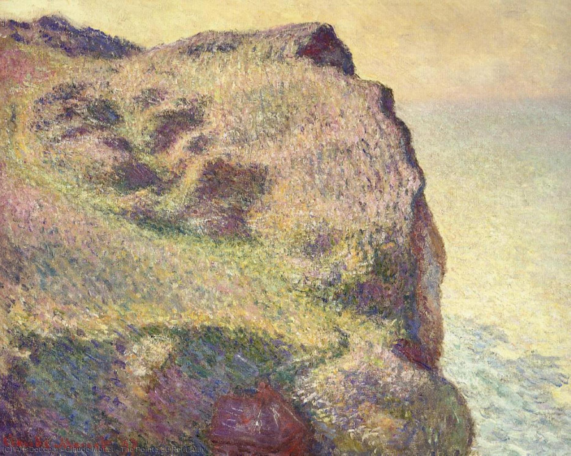 Die Pointe Du Petit Ailly — Claude Monet
