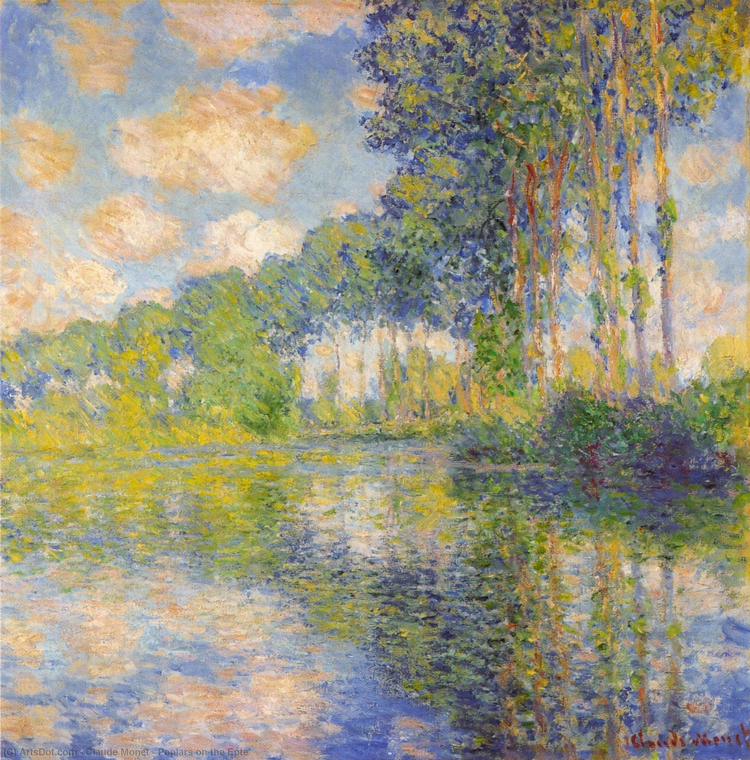 Populat Puupuut Epteellä — Claude Monet