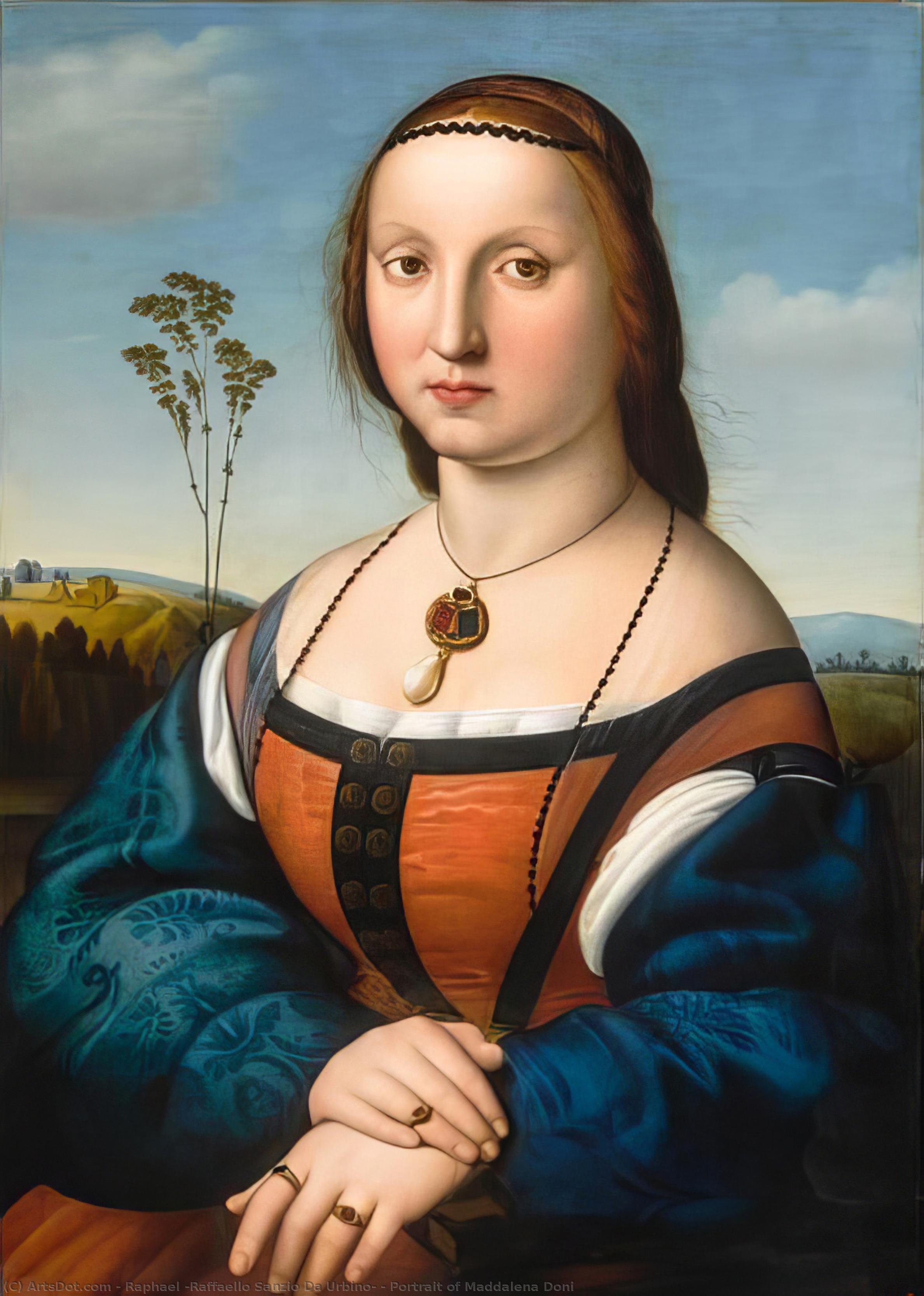 Rafael - Portret Maddalene Doni