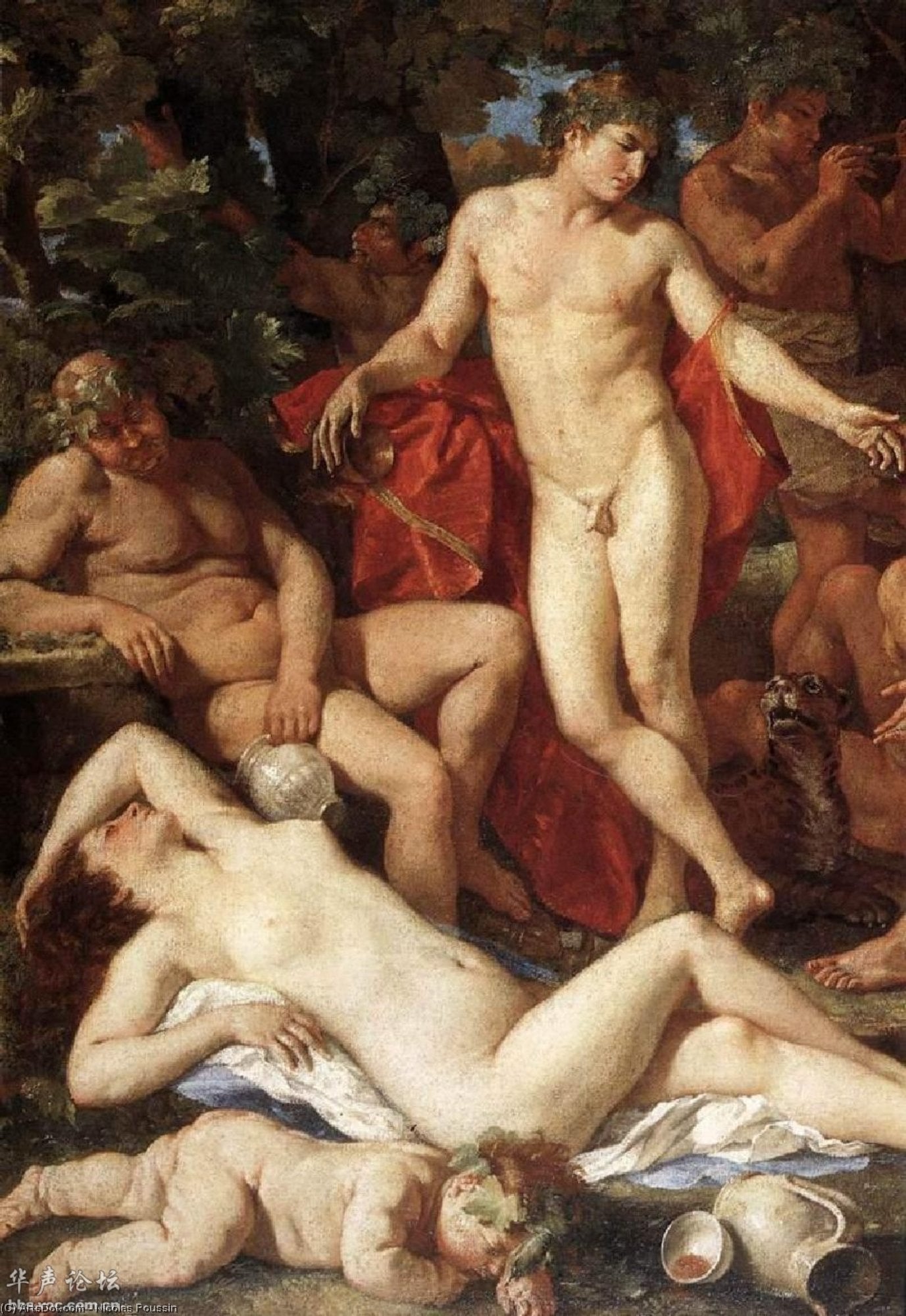Nicolas Poussin - Midas e Bacco