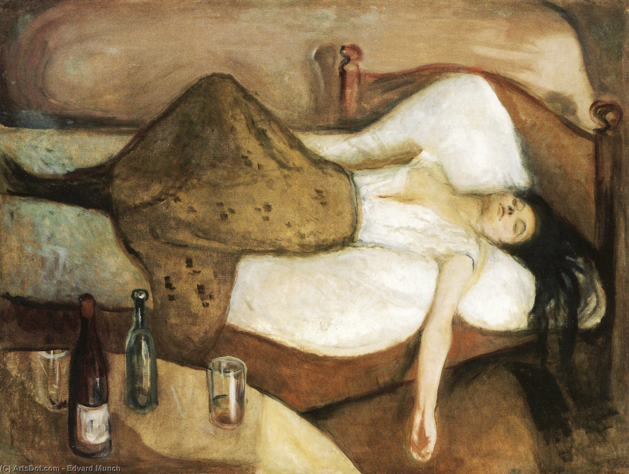 The Next Day — Edvard Munch