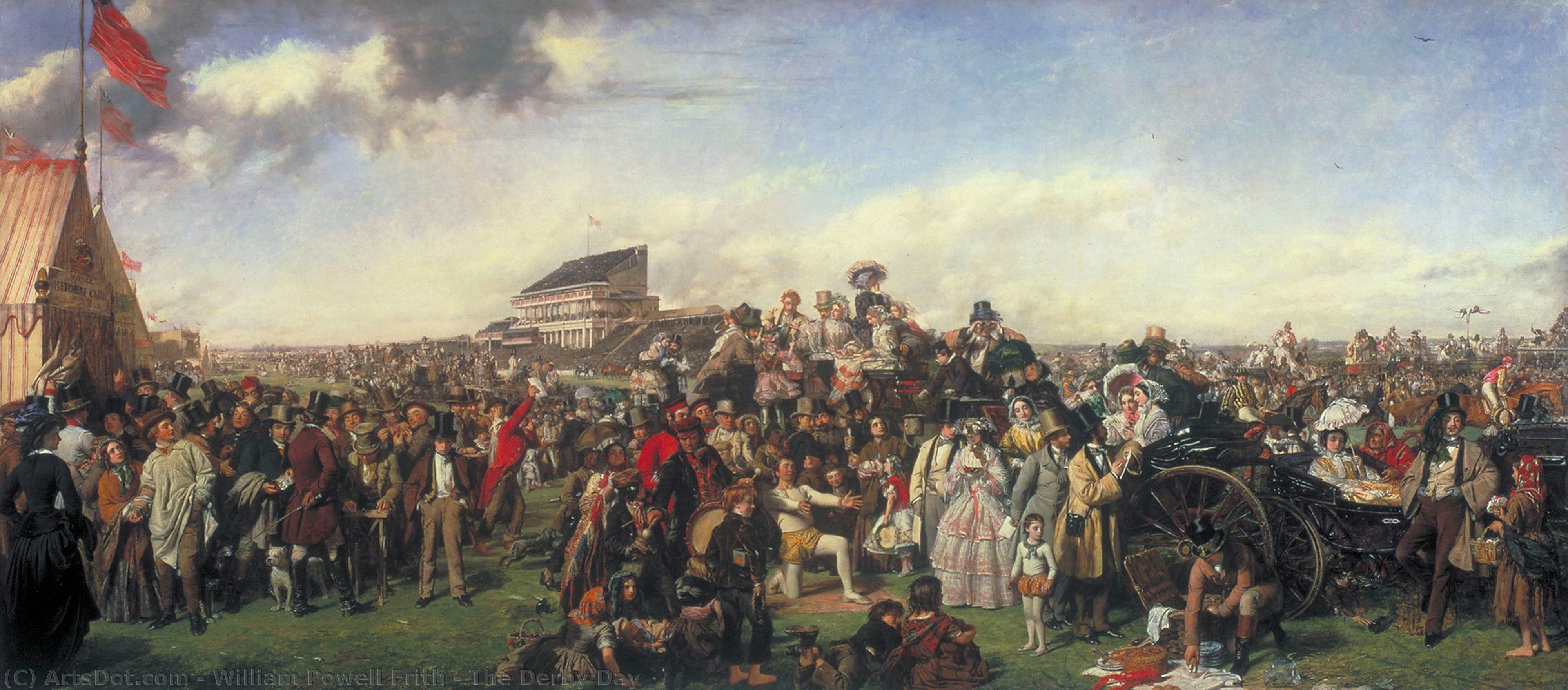 William Powell Frith - The Derby Day