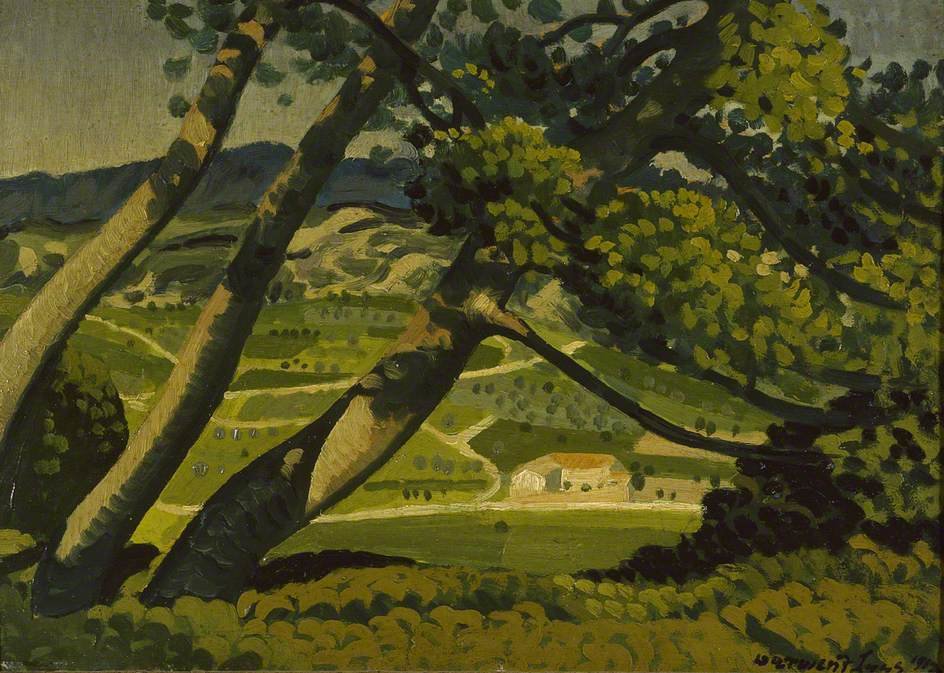 Derwent Lees - Trees, Provence