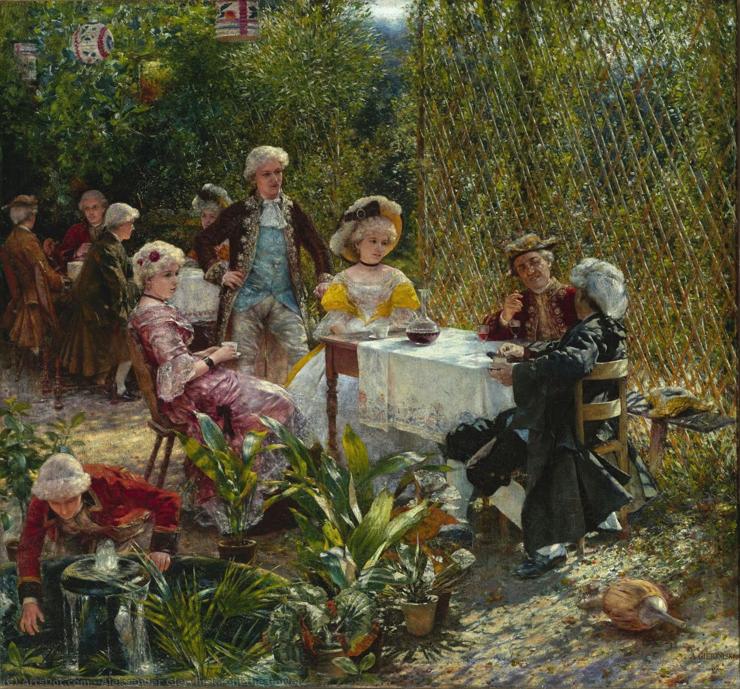 Aleksander Gierymski - In the Bower