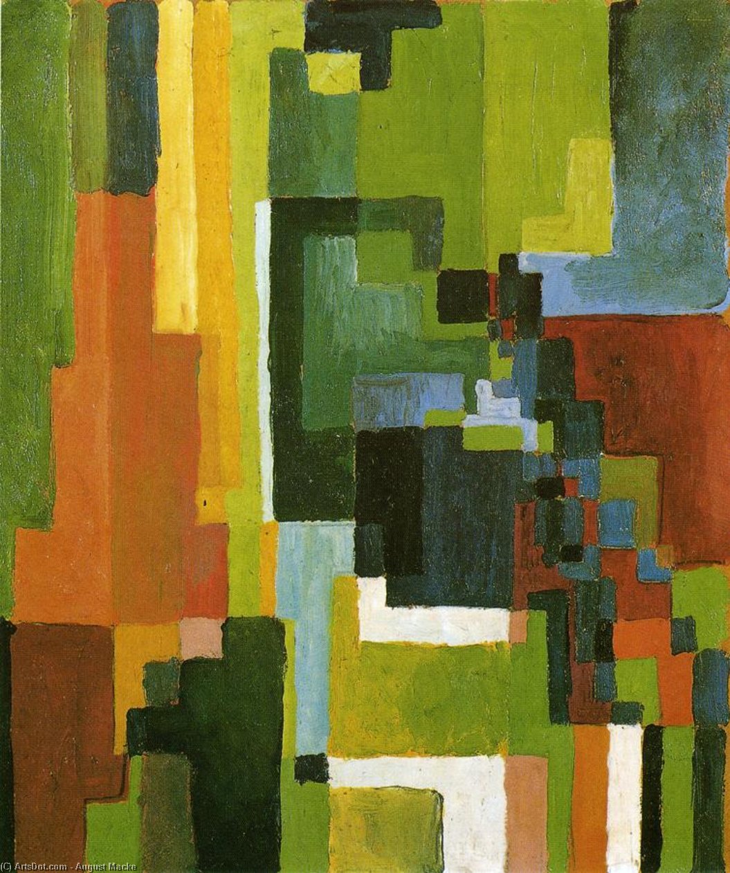 Colored Forms Ii — Аугуст Маке