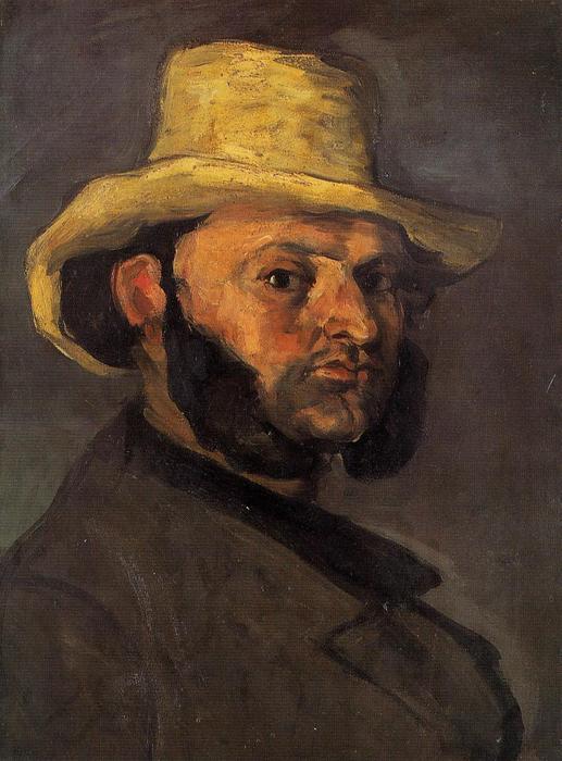 Paul Cézanne - Man in a Straw Hat