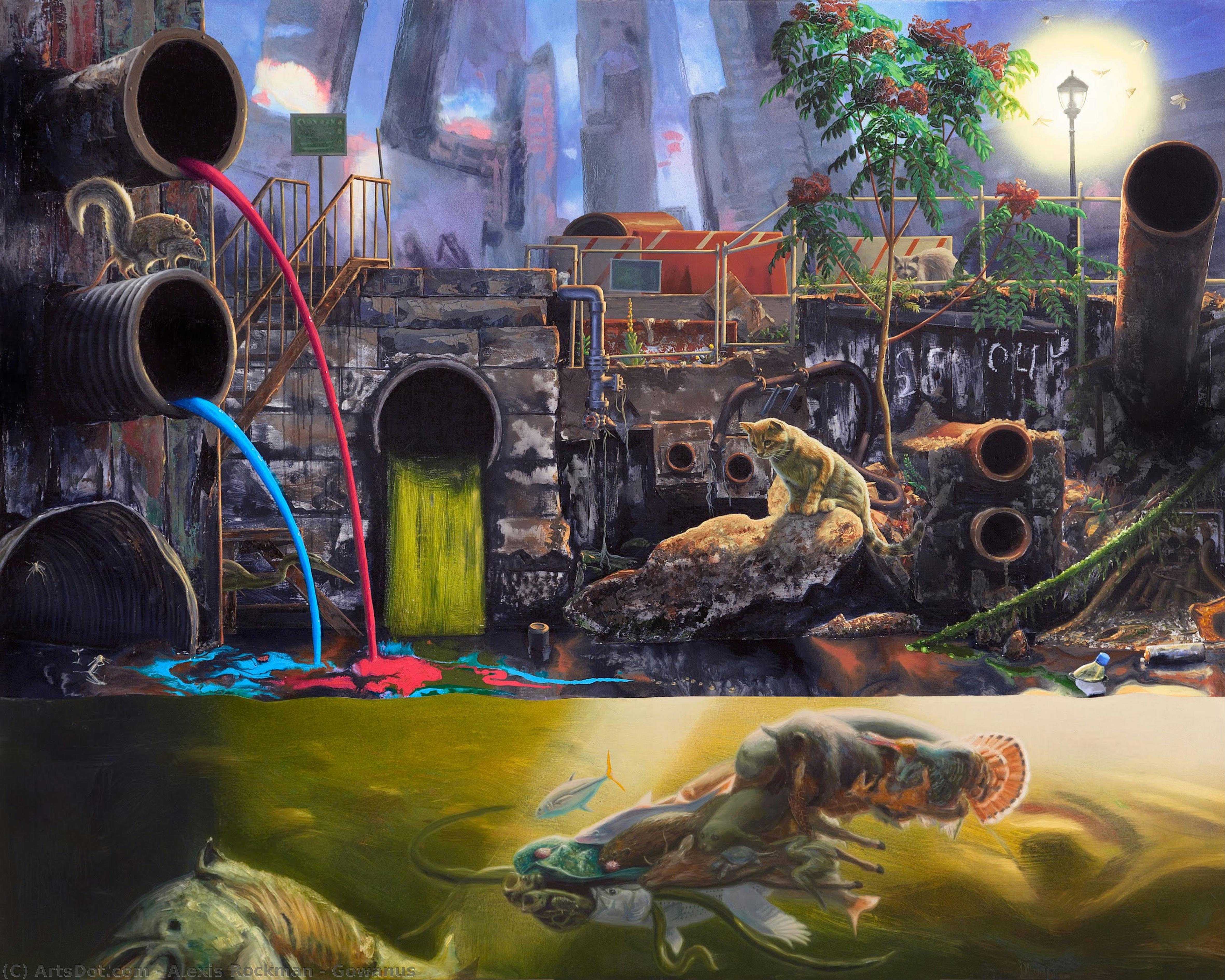Gowanus — Alexis Rockman