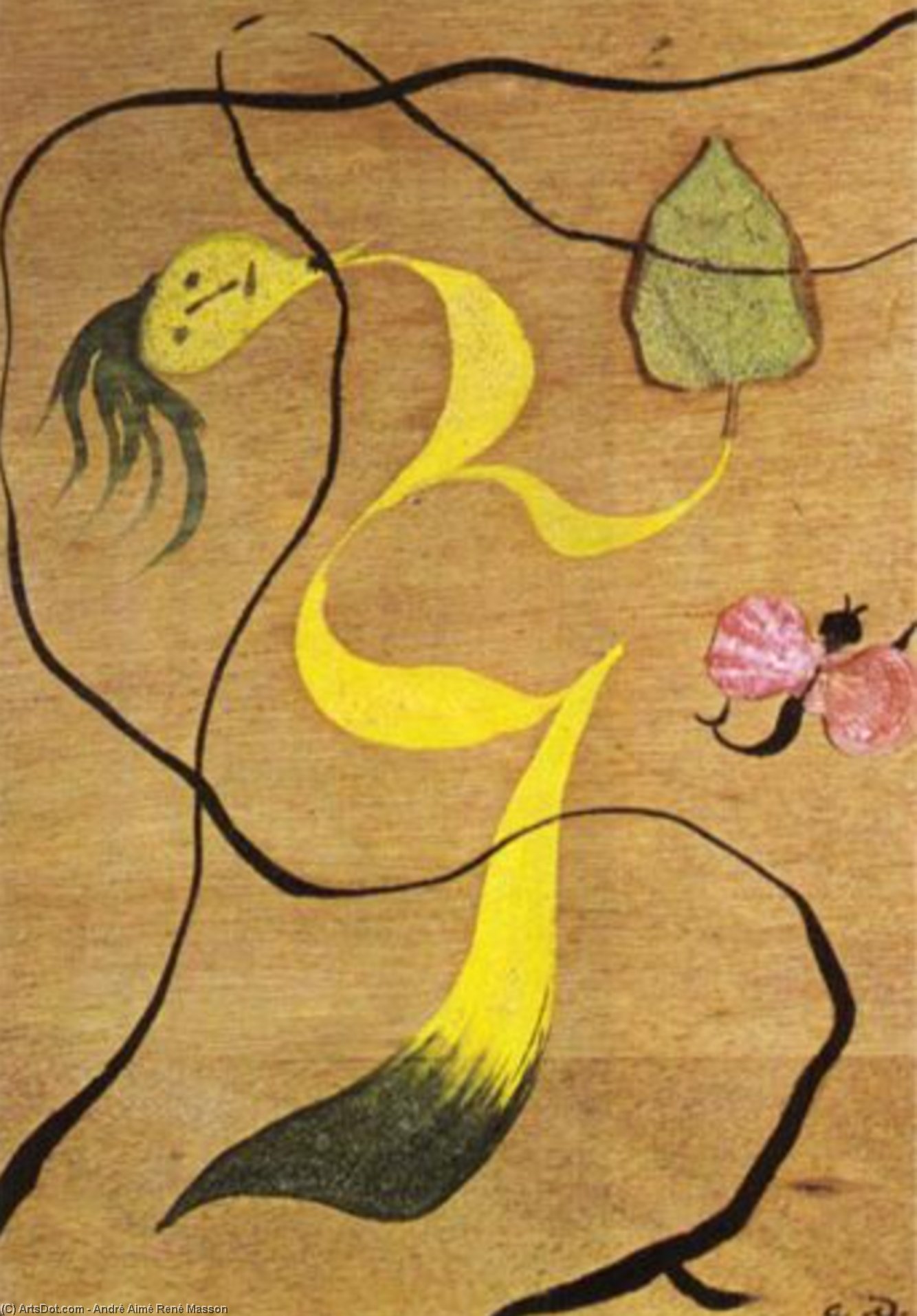 Dark Forest — André Masson