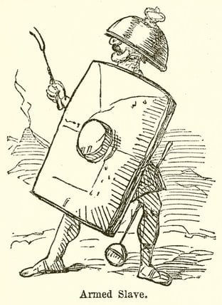 Armed Slave — John Leech