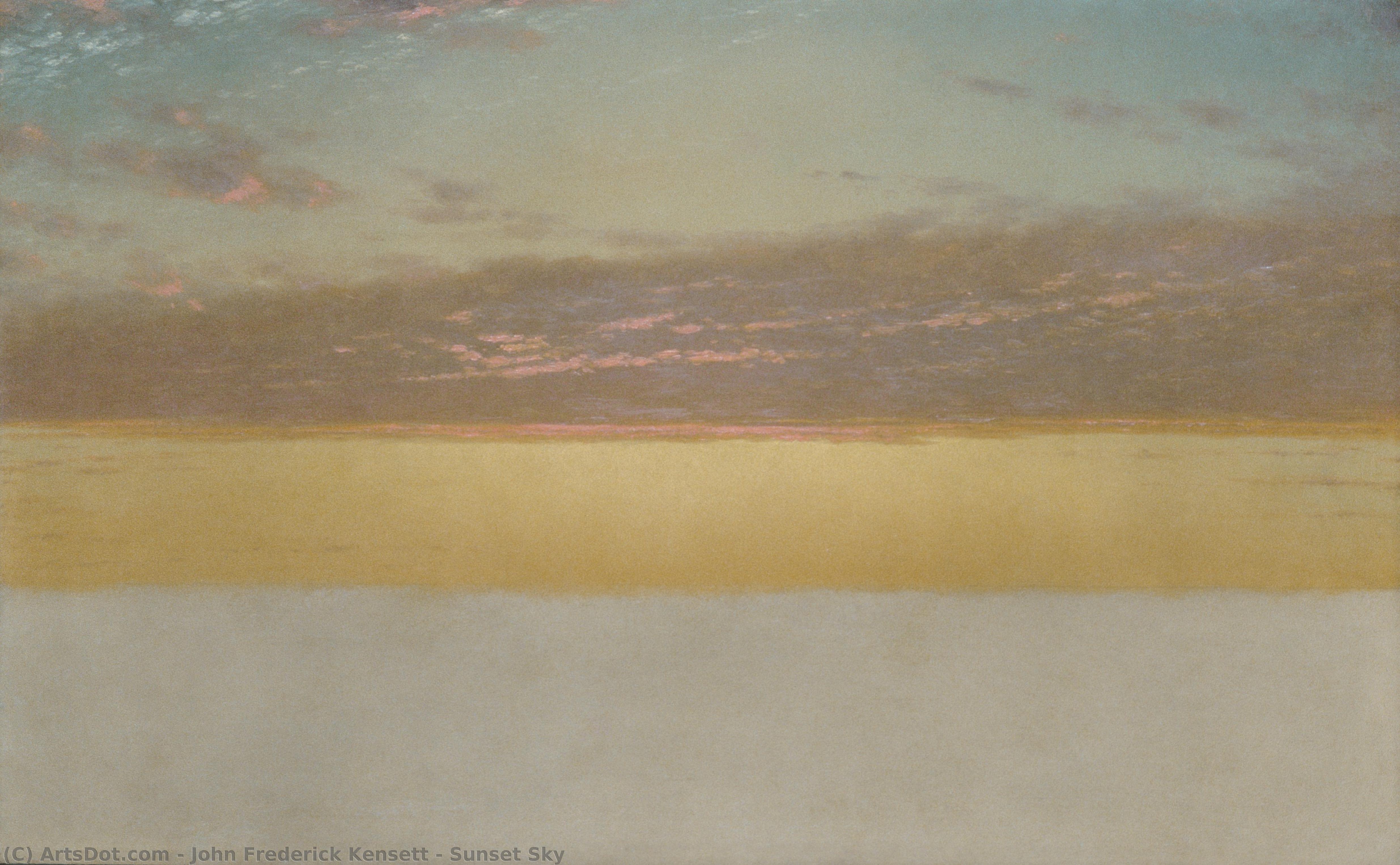 Sunset Sky — John Frederick Kensett