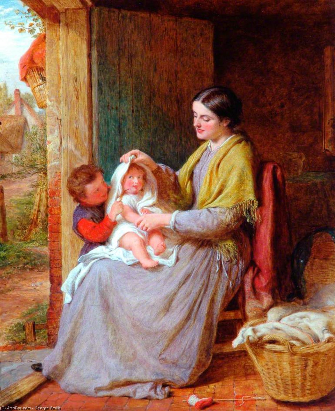 Playing With Baby — George Smith
