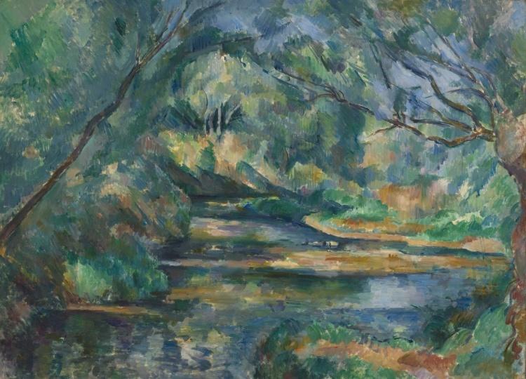 Paul Cézanne - A folyó