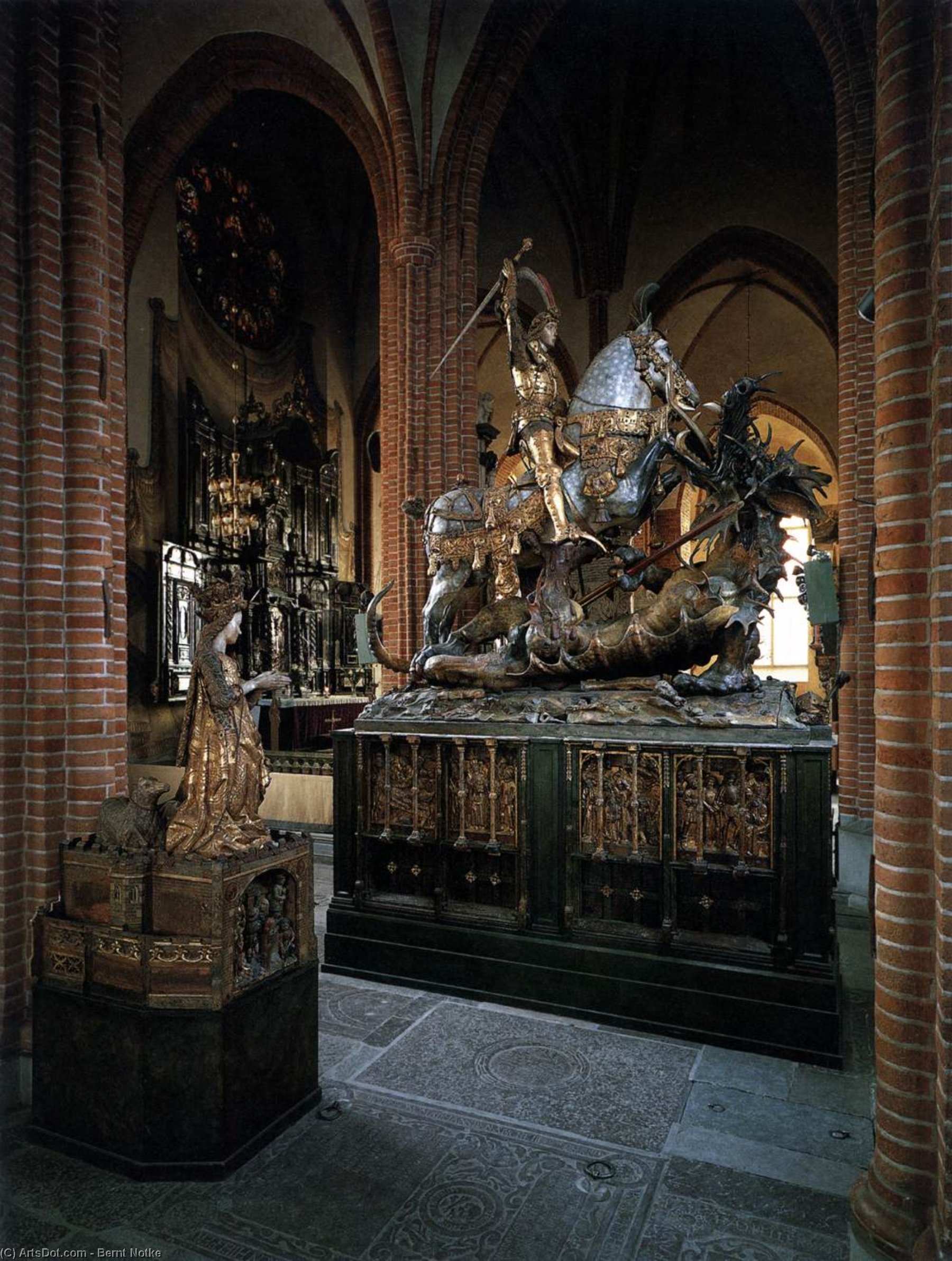 Bernt Notke - St George and the Dragon