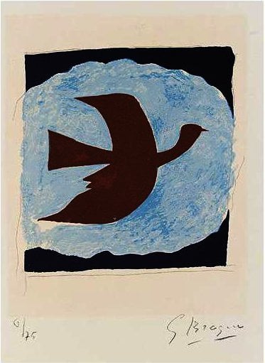 Bistre Bird — Georges Braque