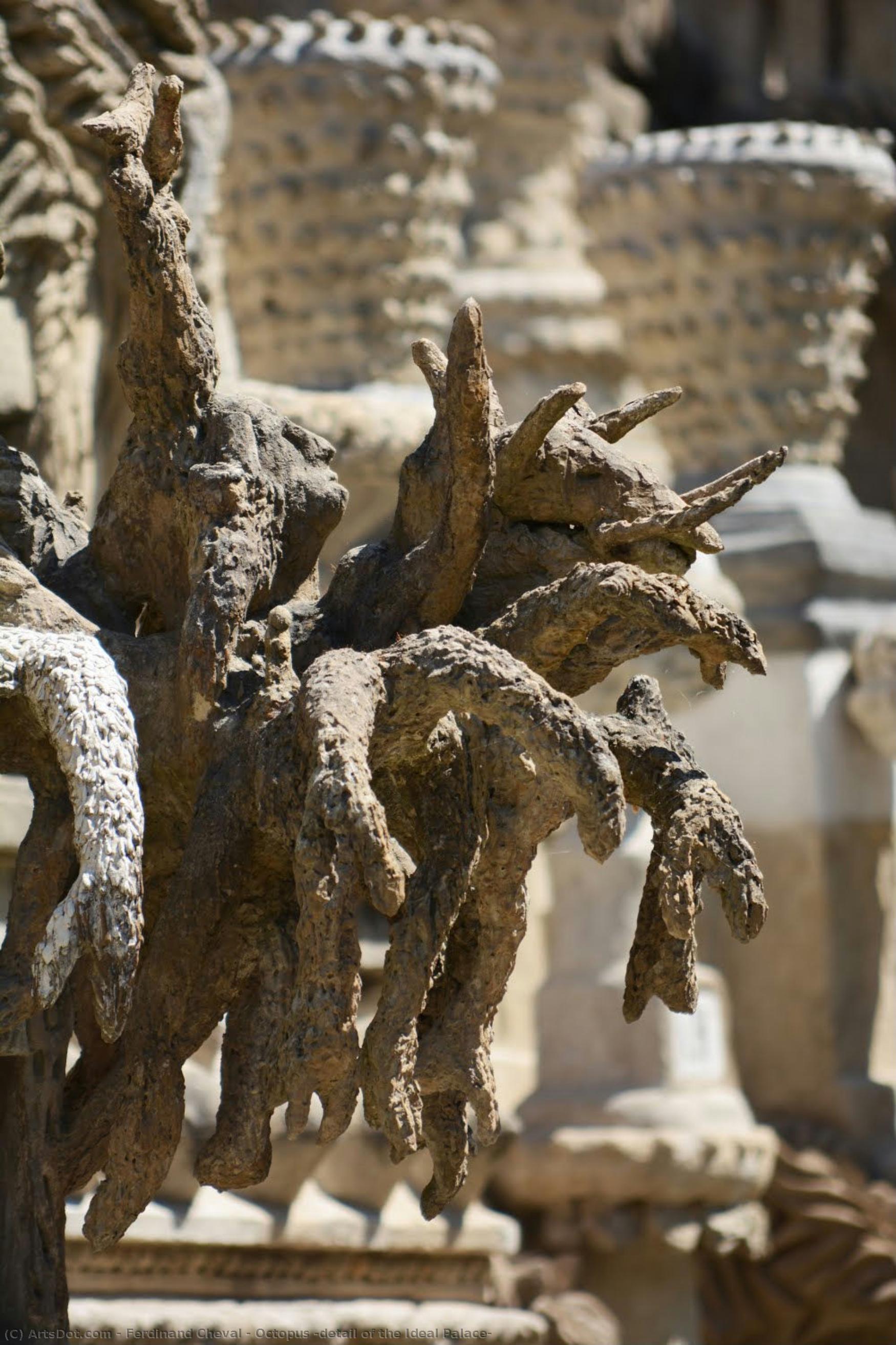 Øksepalæet (detail Of The Ideal Palace) — Ferdinand Cheval