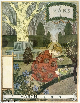 Eugène Grasset - March