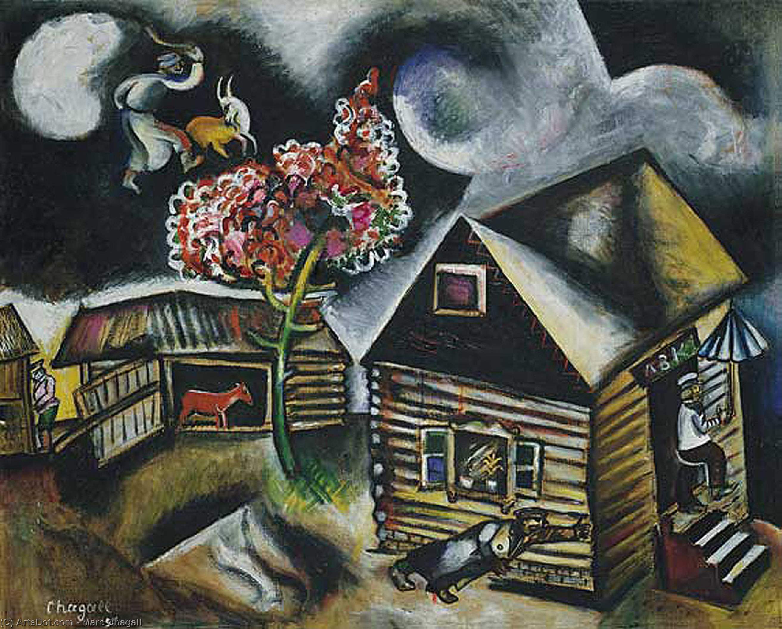 Marc Chagall - Regen
