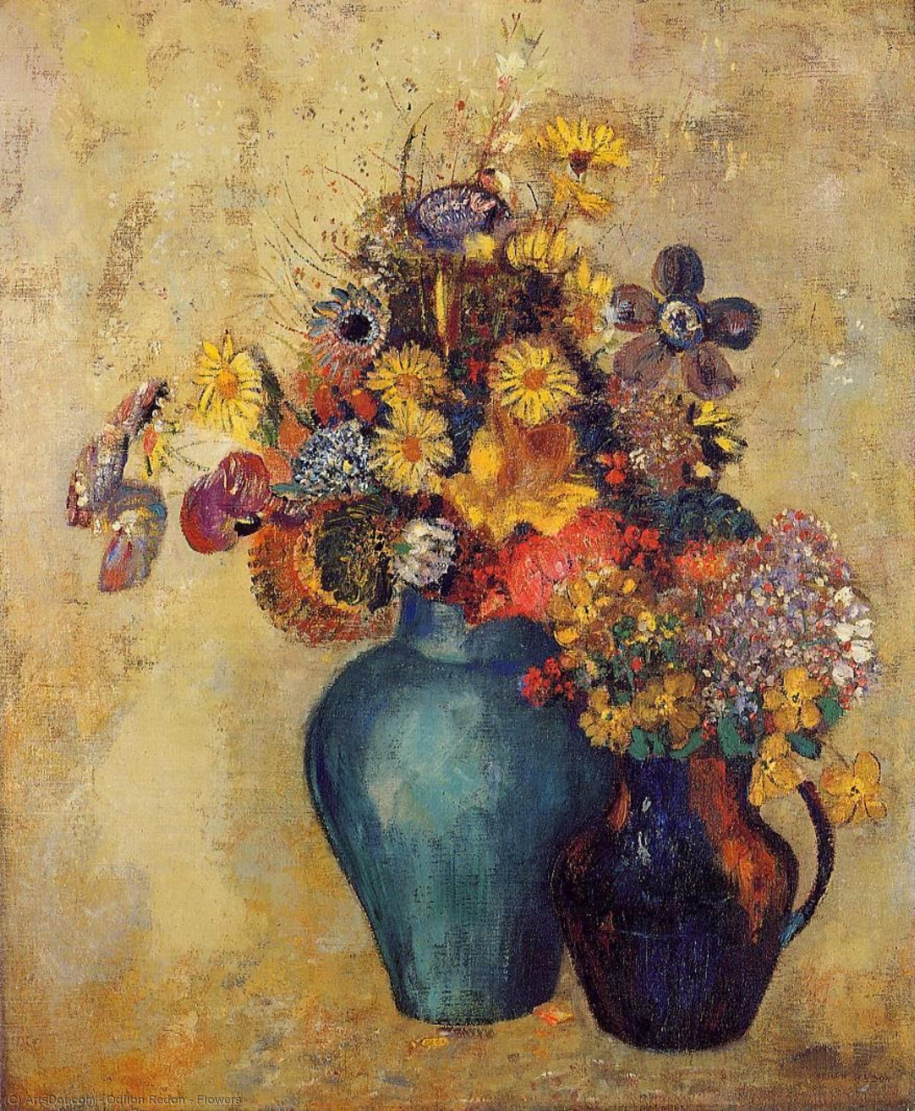 Flowers — Odilon Redon
