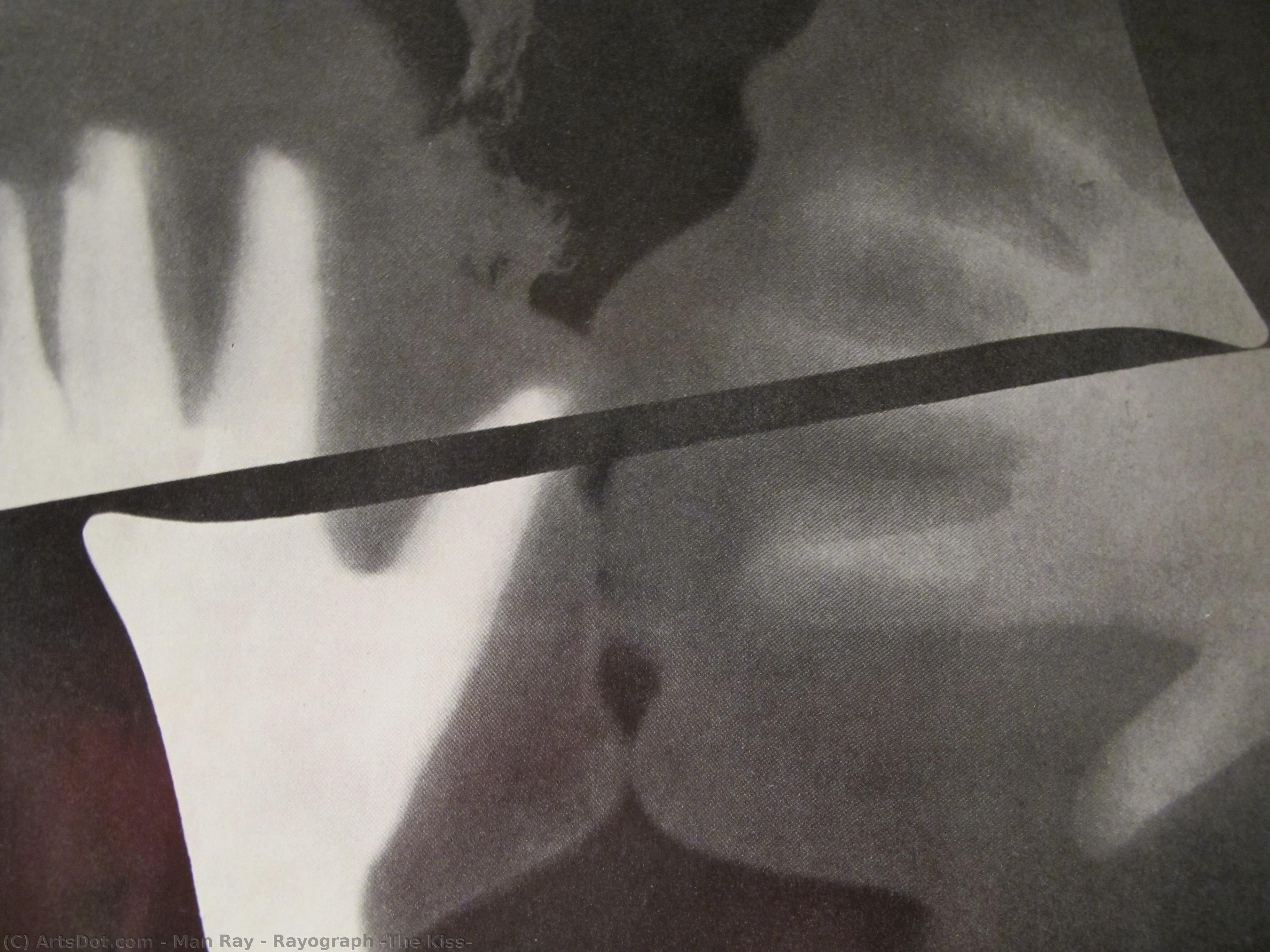Rayograph (der Kuss) — Man Ray