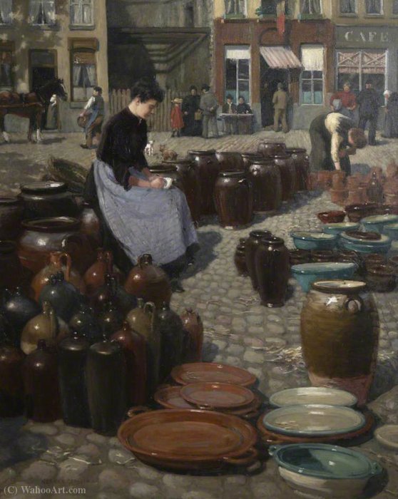 norman garstin - Among the Pots