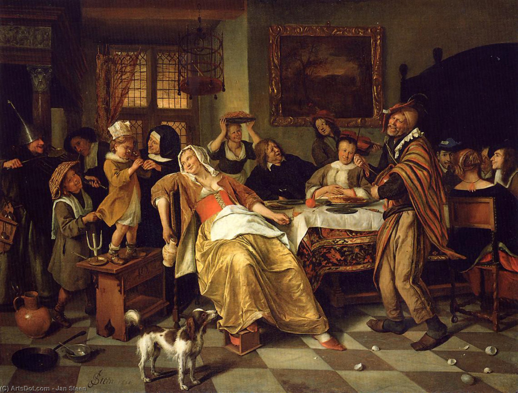 L'epifania — Jan Havickszoon Steen