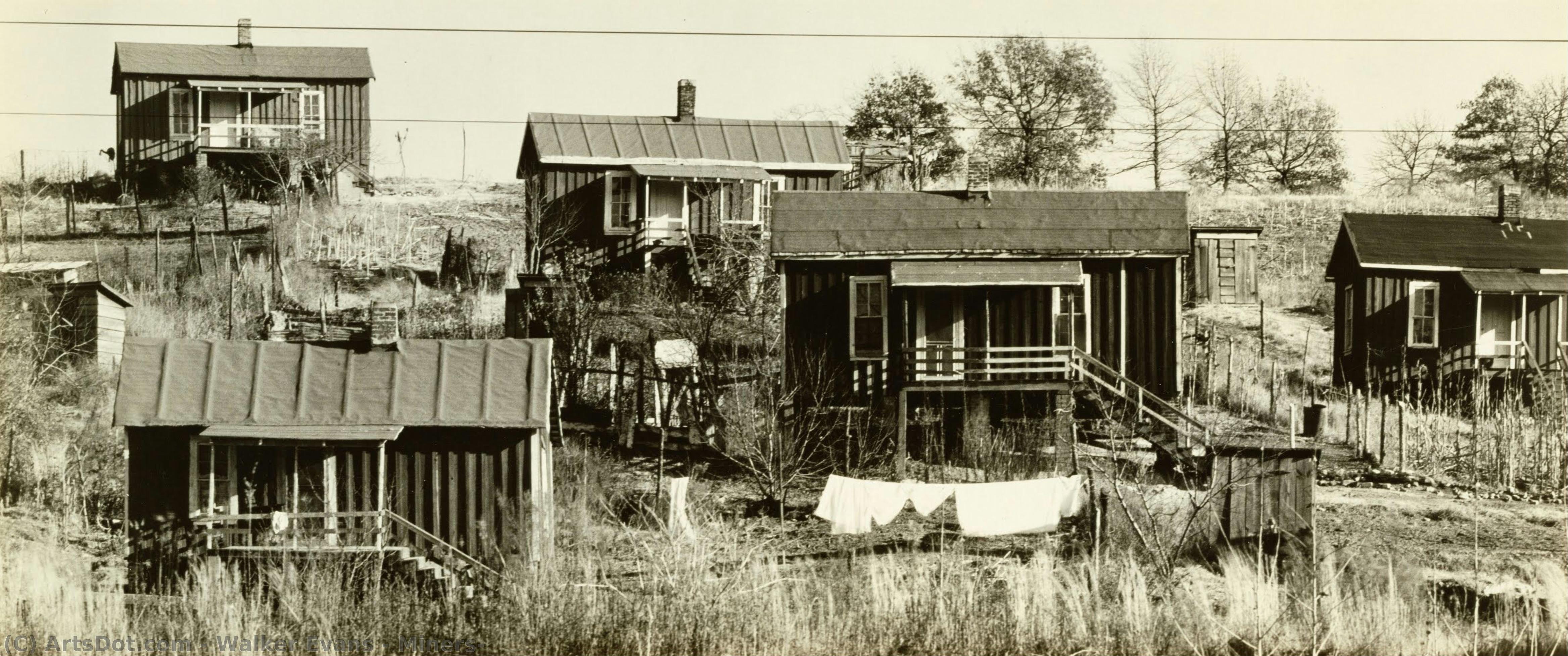 Miners — Walker Evans