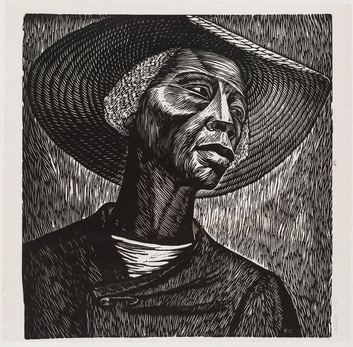 Elizabeth Catlett - Sharecropper